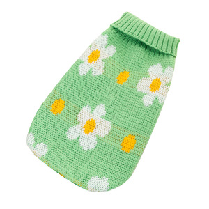 Maglioni per Gatti Personalizzati all'Ingrosso, Traspiranti, in Poliestere con Motivi Floreali, Abbigliamento Invernale Lavorato a Maglia per Halloween e Natale, Design Cartoon - Product Image 5