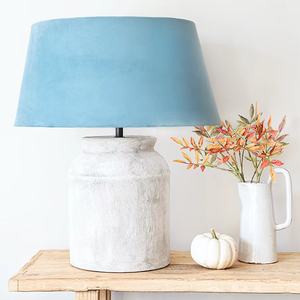 Natural White <b>Antique</b> Ceramic Base Art Deco Style Decorative <b>Table</b> Lamp with Desk Vase for Bedroom Interior Design - Product Image 1