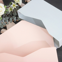 Fabricant de gros Boîte d'emballage en papier de carton de luxe de type enveloppe pliée Style floral pour les célébrations d'anniversaire