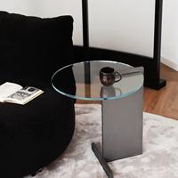 Table basse de salle à manger solide à plateau en verre, prix bas, verre trempé de 10 mm d'épaisseur, finition sécurisée, garantie de plus de 5 ans