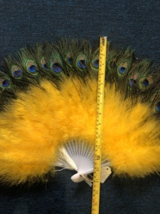 Abanico <span class=keywords><strong>de</strong></span> mano plegable <span class=keywords><strong>de</strong></span> plumas <span class=keywords><strong>de</strong></span> pavo real para mujer, accesorio para fiesta <span class=keywords><strong>de</strong></span> té, baile <span class=keywords><strong>de</strong></span> vacaciones, decoración nupcial para boda, venta al por mayor - Product Image 2