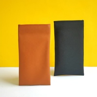 Drapé en cuir maison pour lunettes, mode écologique, Durable, ouvert, souple, accessoires, pochette, étui de lunettes de soleil