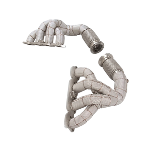 Chất lượng cao thép không gỉ miễn phí dòng chảy tiêu đề đa tạp cho Ferrari 458 thẳng tiêu đề ống - Product Image 5