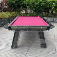Table de billard moderne haut de gamme de 6 pieds personnalisable avec cadre en bois massif