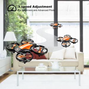 Mini drone 4DRC V8 avec caméra FPV <span class=keywords><strong>WiFi</strong></span> 2,4G, décollage et atterrissage à une touche, retournement 3D, maintien d'altitude, mode sans tête, avion RC à gravité, jouet - Product Image 6