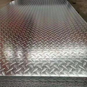 Q235B A36 ST37-2 lamiera d'acciaio laminata a caldo JIS Standard zincata a caldo a scacchi vecchia lamiera di acciaio - Product Image 1