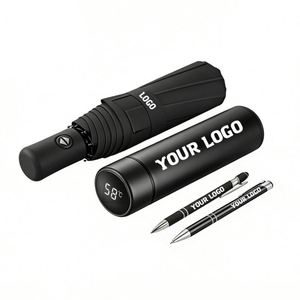 Promotion Business Gifts Custom Logo Printed Compact Umbrella Auto Open Umbrella Umbrella Wind - Product Image 1