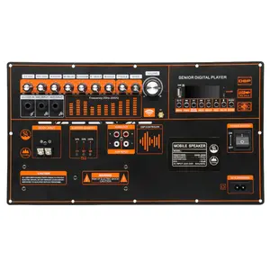 OEM Trolley Speaker Amplifier Board Koraoke Amplifier Circuit board Audio Amplifier 200W YD-DP200-V6 + PA11-V3.PCB