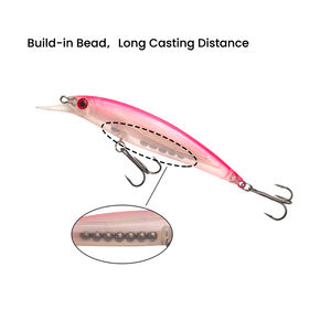 Künstlicher Angelköder Salzwasser 10,4cm 13,4g Harter Köder <span class=keywords><strong>Minnow</strong></span> Bass Plastikköder - Product Image 4