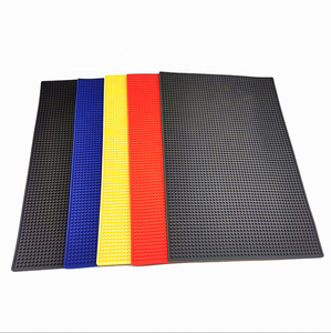 Support Custom Molded Bar Non-Slip <b>Silicone</b> <b>Mat</b> Bar Counter <b>Mat</b> Heat Insulation <b>Mat</b> <b>Drain</b> <b>Silicone</b> <b>Mat</b> Cup <b>Mat</b> - Product Image 1