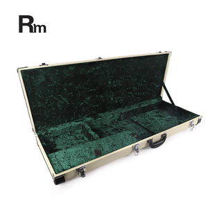 WC67 Rm musique arc-en-ciel de haute qualité nouveau design Rectangle <span class=keywords><strong>Telecaster</strong></span> basse <span class=keywords><strong>guitare</strong></span> électrique étui en bois sacs et étuis pour instruments - Product Image 4