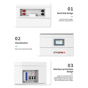 แบตเตอรี่ลิเธียม LiFePO4 แรงดันสูงแบบเรียงซ้อนได้ 15Kwh 20Kwh 30Kwh 35Kwh 40Kwh ระบบกักเก็บพลังงานแสงอาทิตย์ - Product Image 3