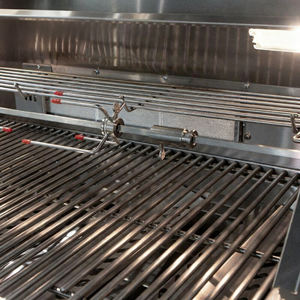 304 Stainless Steel Built-in Premium Luxurious Modern <strong>BBQ</strong> Grill <strong>Dual</strong> <strong>Fuel</strong> 4 Burners Electronic Ignition Flame Safety Device - Product Image 5
