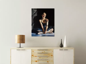 Impression <span class=keywords><strong>di</strong></span> <span class=keywords><strong>una</strong></span> <span class=keywords><strong>Ballerina</strong></span>: <span class=keywords><strong>Dipinto</strong></span> a Olio <span class=keywords><strong>di</strong></span> Alta Qualità su Tela - Product Image 5