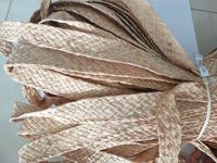 Matière première en raphia tressé à cinq ou sept brins pour la broderie machine et la décoration de chapeaux de paille Panama, pour usage décontracté et de voyage