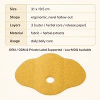 Patchs amincissants pour le corps, patchs brûle-graisses, soins sculptants pour la peau, extrait d'herbes, respirants, vente en gros d'usine OEM