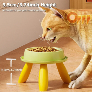 Comedero Elevado para Mascotas con Base Antideslizante, Puede Contener Comida o Agua, Apto para Gatos, Suministros para la Alimentación de Mascotas, Comedero para Perros - Product Image 4