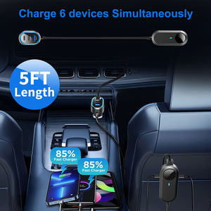 Chargeur <span class=keywords><strong>USB</strong></span>-<span class=keywords><strong>C</strong></span> rapide multiport pour voiture, adaptateur de charge pour allume-cigare avec <span class=keywords><strong>c</strong></span>âble de charge - Product Image 5