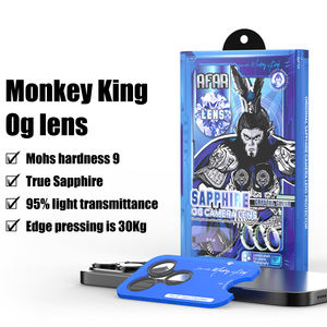 Haute dureté OG saphir objectif de caméra en verre trempé protecteur d'écran fabricant anti-rayures anti-chocs pour iPhone 13/13 Mini - Product Image 6