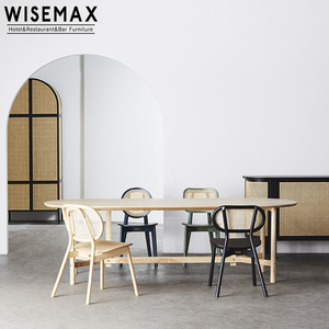 WISEMAX FURNITURE <span class=keywords><strong>Mobilier</strong></span> <span class=keywords><strong>de</strong></span> restaurant et d'hôtel au design français moderne, <span class=keywords><strong>chaises</strong></span> <span class=keywords><strong>de</strong></span> salle à manger en rotin, <span class=keywords><strong>chaises</strong></span> <span class=keywords><strong>de</strong></span> loisirs en bois massif - Product Image 6