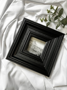 Hot Bán Hiện Đại Mỹ Cổ Điển Ins Tường Nghệ Thuật Trang Trí Nội Thất Dark Knight Cổ Điển Rắn Gỗ Hình Ảnh Khung - Product Image 2