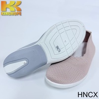 Chaussures de marche pour femmes à enfiler, respirantes, en maille, légères, plates décontractées, semelle souple, confortables, vente en gros OEM ODM