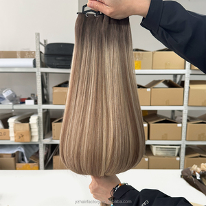 ผมต่อแท้ Yuanzhen Hair Genius รุ่นใหม่ปี 2026 แบบมองไม่เห็นรอยต่อ หนาที่ปลายเส้นผม  แบบ Double Drawn Genius Weft - Product Image 3