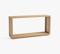 Commode en bois massif et MDF Puding Rh, bureau d'écriture, style moderne minimaliste, meubles de bureau et de chambre à coucher, modèle personnalisable 1, commercial