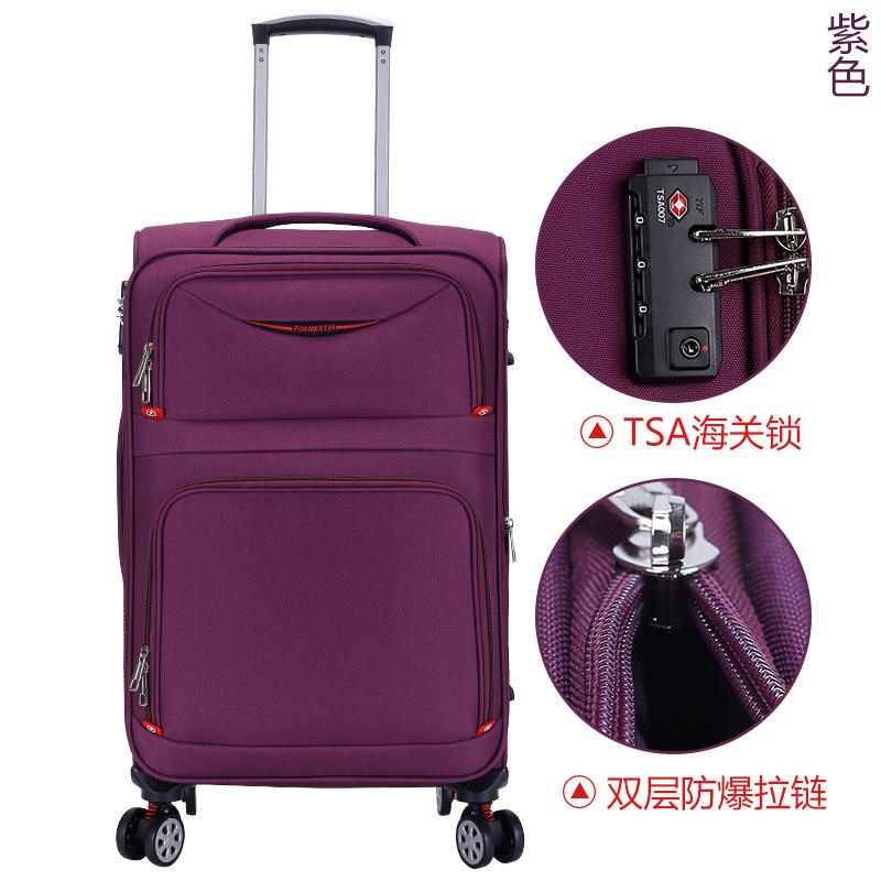 906 purple [explosion-proof zipper customs lock]]