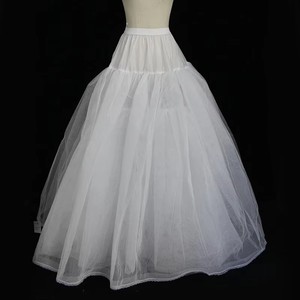 P1066 <span class=keywords><strong>Jupon</strong></span> blanc en maille élastique pour <span class=keywords><strong>femme</strong></span>, <span class=keywords><strong>jupon</strong></span> de mariage - Product Image 5