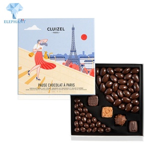 Custom Design Luxury Square <b>Candy</b> Bonbon Chocolate Packaging <b>Box</b> With Divider - Product Image 2