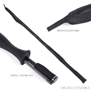 인기 있는 맞춤형 친환경 PET 나선형 랩핑 브레이드 슬리빙 커버 슬리브 낚싯대 보호 RoHS - Product Image 5