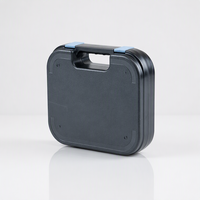 Boîte de rangement portable en plastique rigide avec système de verrouillage facile pour les voyages, les ateliers et l'organisation à domicile