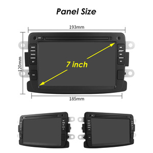 Qinstancable 4 + 64G Carplay Android Auto GPS Stereo Radio per Renault <span class=keywords><strong>Dacia</strong></span> <span class=keywords><strong>Sandero</strong></span> Duster Captur cruscotto posizionamento USB aiuto di retromarcia - Product Image 3