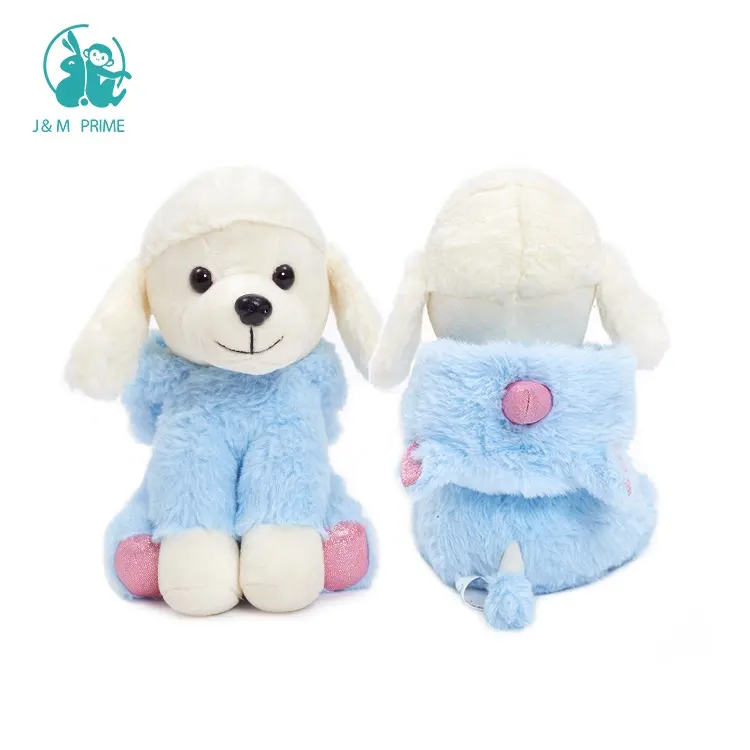 New arrival cute animal soft and safe stuffed plush dolls poodle dogs plush toys stuffed