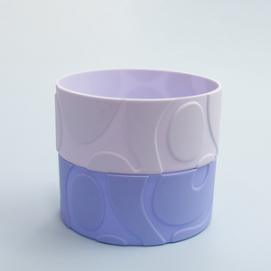 Funda Protectora Antideslizante de Silicona de Grado Alimenticio para Tarros de Crema Facial, para Botellas de Productos para el Cuidado de la Piel - Product Image 6