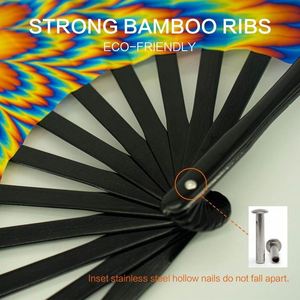 Luxurious Custom Printed Plastic Fan Hand Effect <b>Stick</b> Together Love Style - Product Image 3