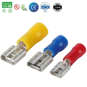 CE Certified Faston <strong>Terminals</strong> Vibration Proof 0.5-6mm&sup2; Brass Quick Connect <strong>Terminals</strong> For Generator For UL 486E Crimp <strong>Terminals</strong> - Product Image 3