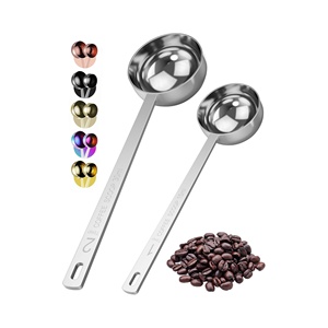 Mini 15ML 30ML Stainless Steel Measuring <b>Spoon</b> <b>Coffee</b> Tea Cafe Small Size Mirror Polish Tea <b>Coffee</b> <b>Spoon</b> Engraved - Product Image 1