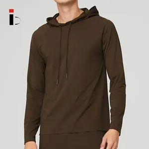 Wholesale Fashion Blank Plain Thin Men's Pullover Printed Sweatshirts Men Long Sleeve Hoodie