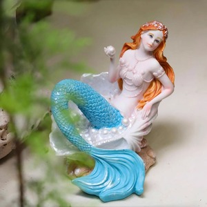 Witt sirena decoración pecera paisajismo balcón al aire libre sala de estar rocalla simulación Coral decoración artesanías - Product Image 3