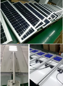 20ft 25ft 30ftポール100w200w300wランプポストソーラー街路灯メーカー - Product Image 4