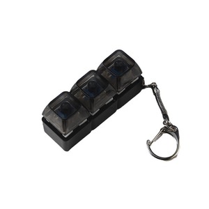 2/3/4 Phím UV In Nhựa LED Ánh Sáng Keychain Bàn Phím Cơ Khí Chuyển Đổi Keycap Tester Với Phim Hoạt Hình Cứu Trợ Phim Hoạt Hình Vòng Chìa Khóa - Product Image 5