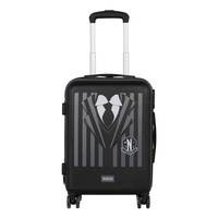 Maleta de cabina Karactermania Wednesday Uniform-ABS con 4 ruedas, negra