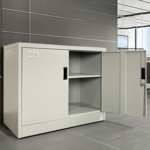 Factory Iron Filing Cabinet <b>Office</b> Furniture for File Steel Cabinet Storage Metal <b>Office</b> Cupboard with Adjustable <b>Shelves</b> - Product Image 3