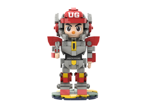 Blocs de construction de robots personnalisés, figurine DIY, briques de personnage Mecha, <span class=keywords><strong>jouet</strong></span> éducatif, souvenir, décoration de bureau pour enfants et adultes - Product Image 2