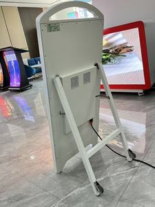Nouveauté : Kiosque publicitaire numérique portable à écran LED plein écran P2.5mm pour extérieur, IP65, écrans publicitaires LED - Product Image 6