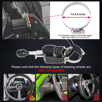 12V Araba UTV Ön Dönüş Sinyali Işık Podu, Can Am Maverick Outlander Arctic Cat Prowler için Direksiyon Kolonu ile birlikte