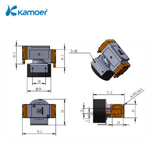 Mini pompa per vuoto ad alta portata Kamoer HLVP8 12V/24V con motore brushless piccola pompa a membrana senza spazzole autoadescante (membrana EPDM) - Product Image 5