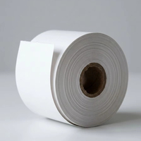 Kertas Thermal Sensitivitas Tinggi 57*60mm 55gsm untuk ATM Bank Kios Printer Struk POS Permukaan Halus Pengiriman Cepat